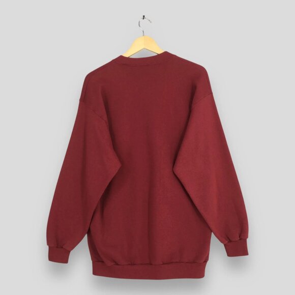 Vintage Alabama Crimson Roll Tide Sweatshirt Crimson Tide Pullover 1992 - Picture 2 of 3